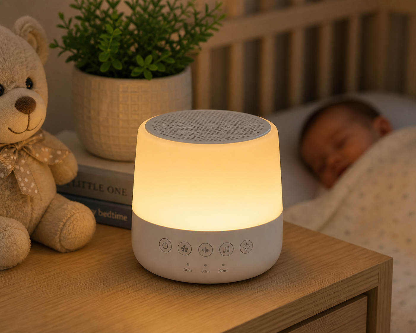 How to Soothe a Crying Baby sound machine for sleep