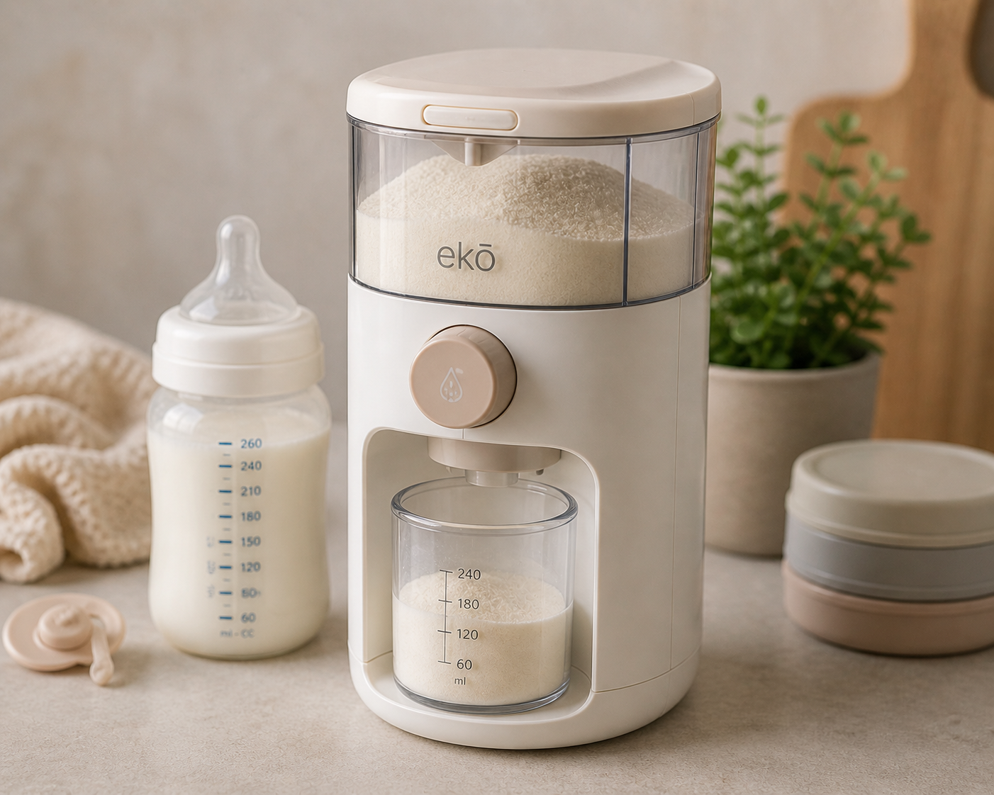 How to Survive the First Two Weeks with a Newborn formula dispenser