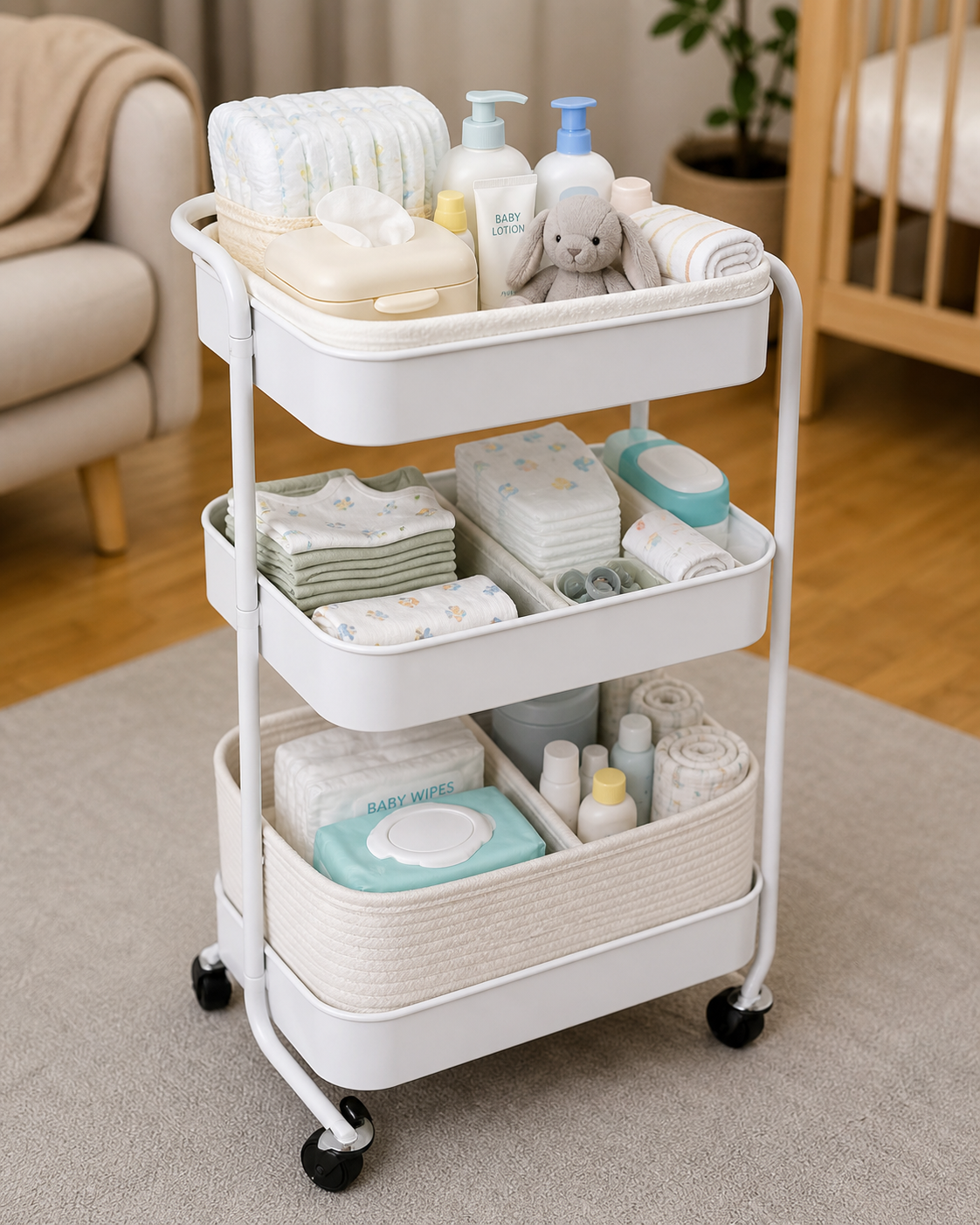 Keep Essentials Within Arms Reach